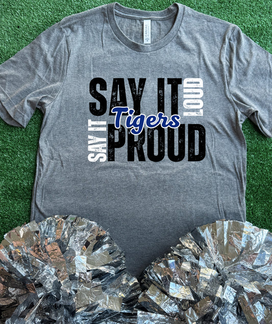 Wills Point Tigers Say It Proud Tee