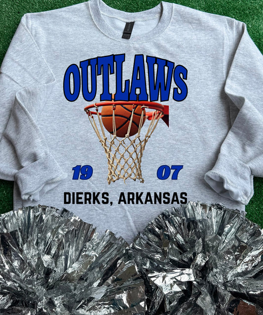 Dierks Outlaws Basketball Sweatshirt