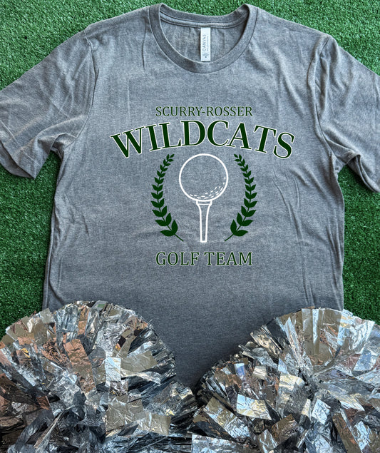 Scurry-Rosser Wildcats Golf Team Tee