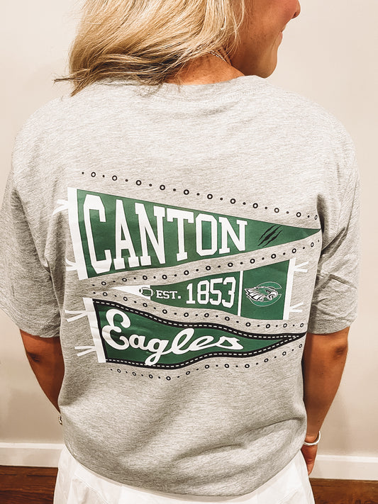 YOUTH Canton Eagles Flag Tee