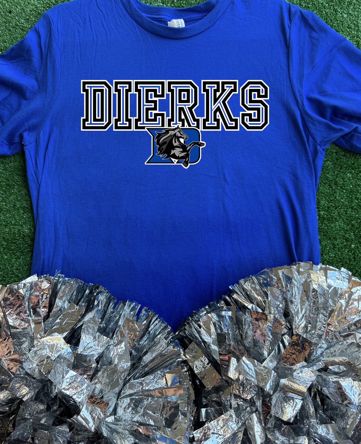 Dierks Outlaws Block Tee