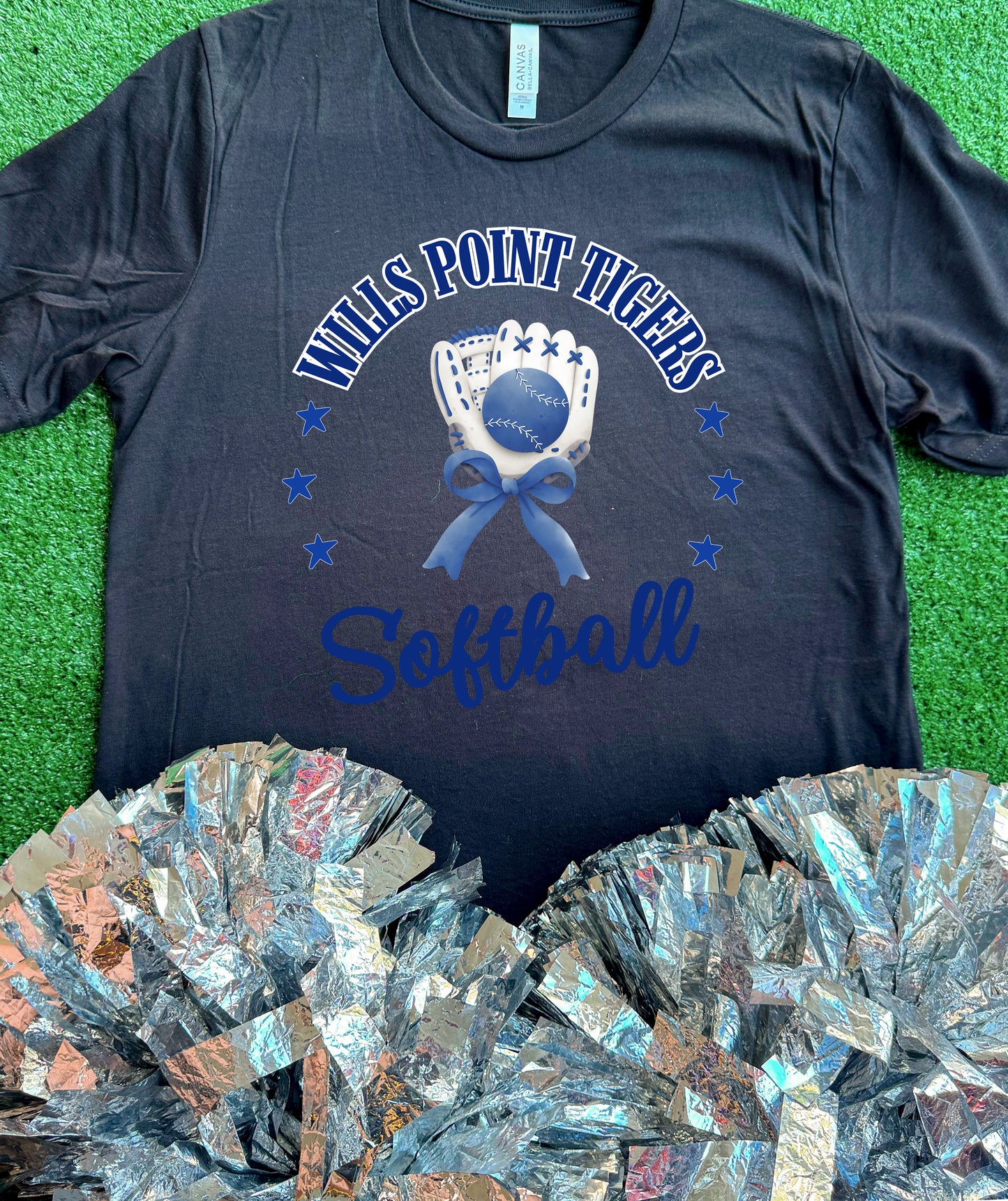 Wills Point Tigers Glove Tee