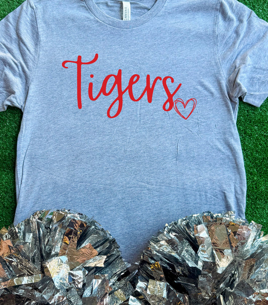 Terrell Tigers Heart Tee
