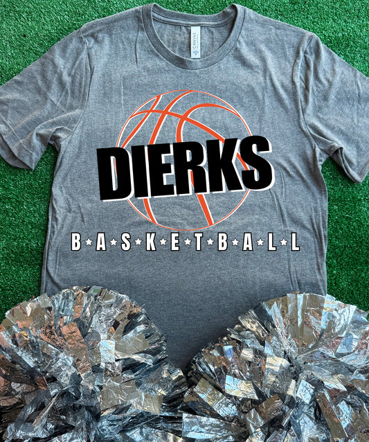 Dierks Outlaws Basketball Tee