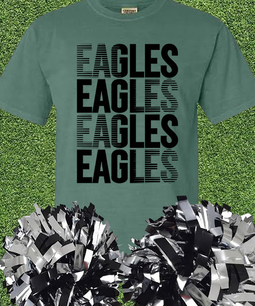 Canton Eagles Fade Tee