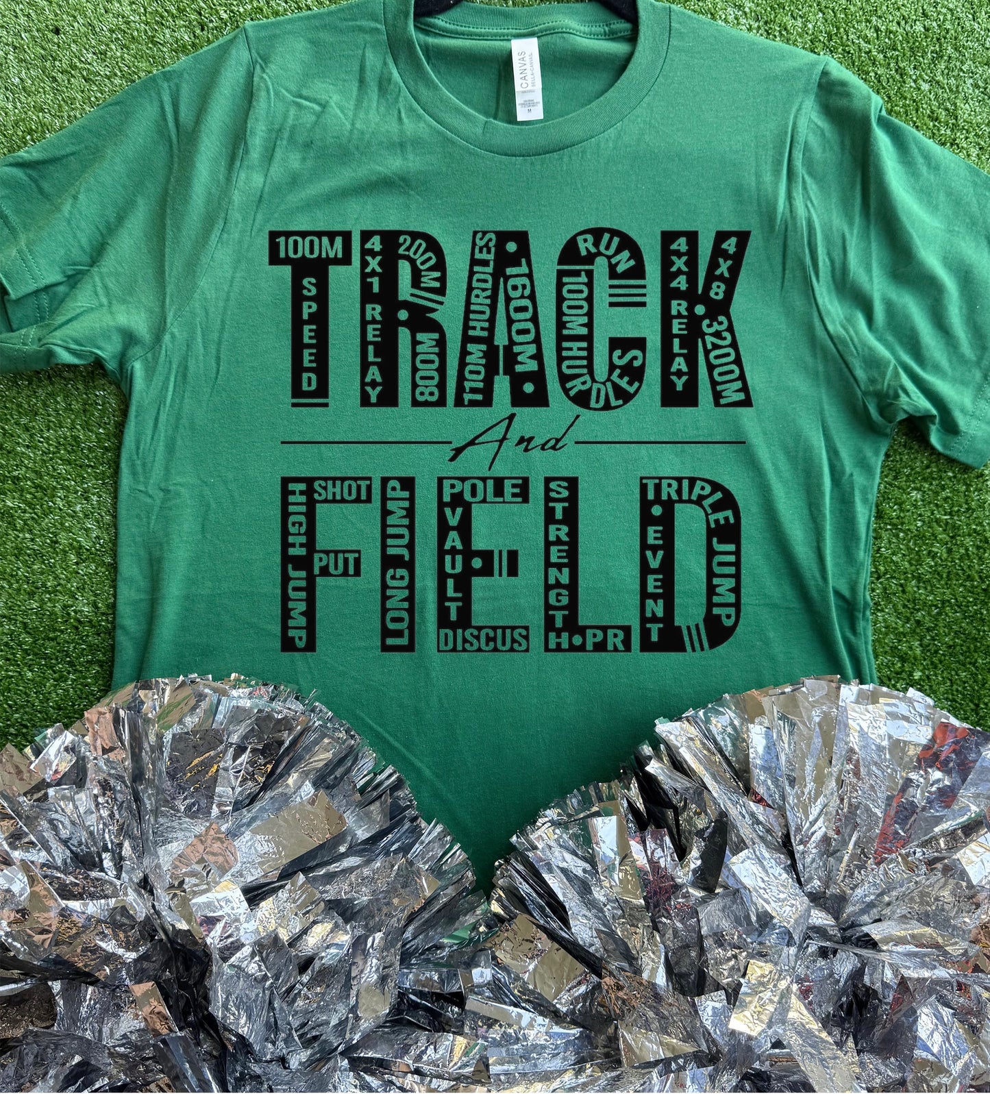 Track and Field Inlay Tee
