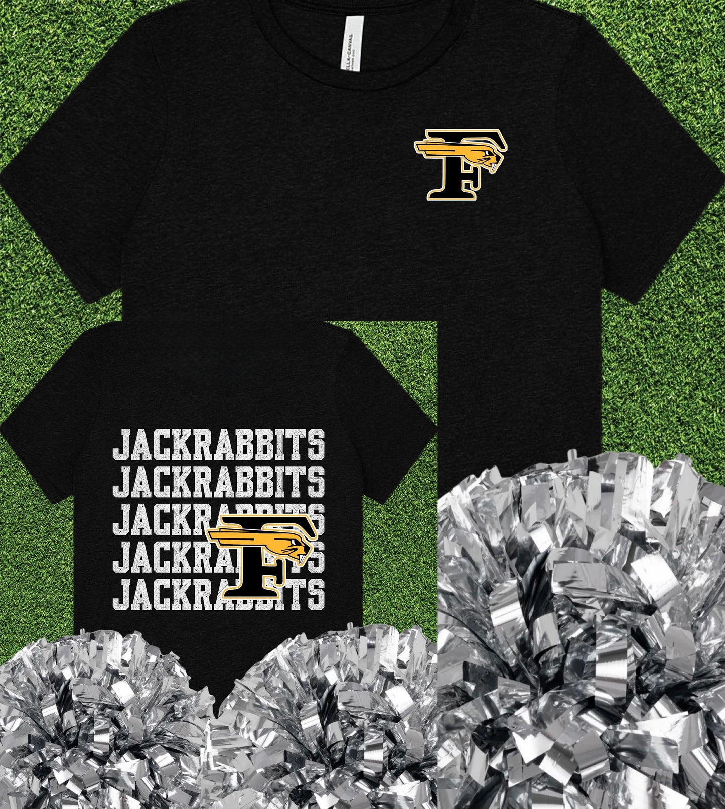 Forney Jackrabbits Repeat Logo Tee
