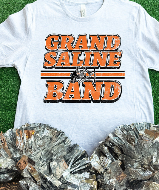 Grand Saline Indians Band Tee