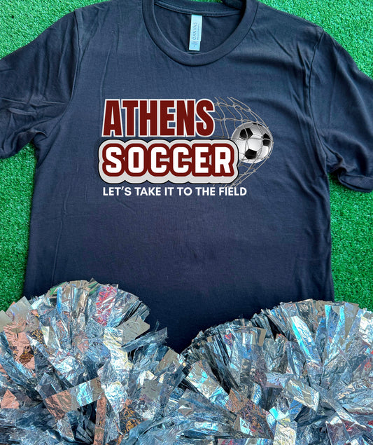 Athens Hornets Soccer Net Tee