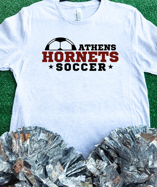 Athens Hornets Soccer Star Tee