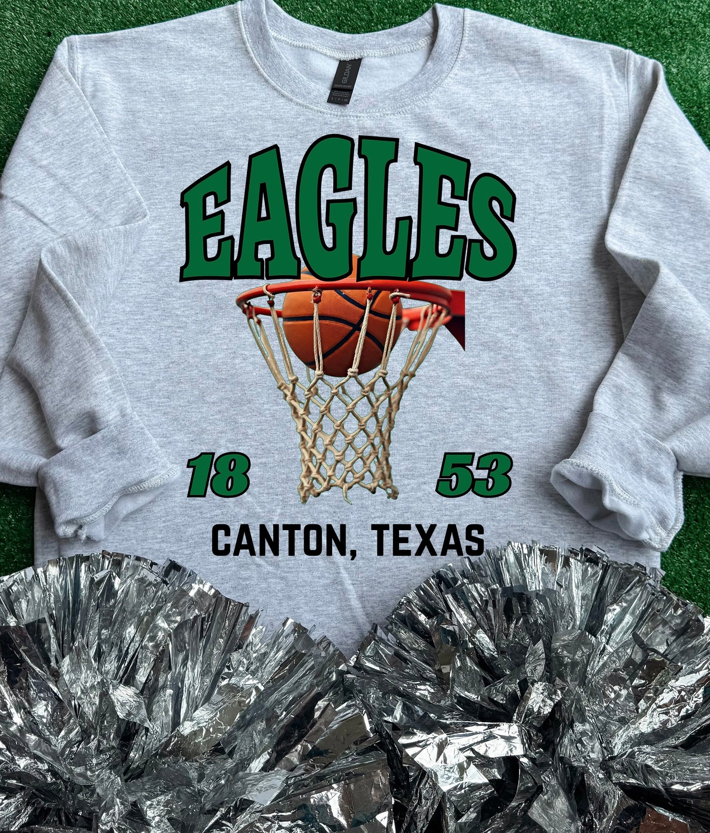 Canton Eagles Basketball Sweatshirt