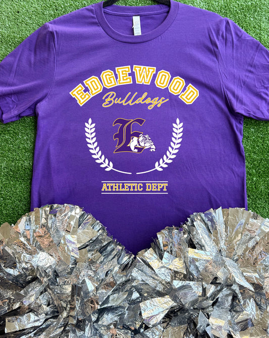 Edgewood Bulldogs AD Logo Tee
