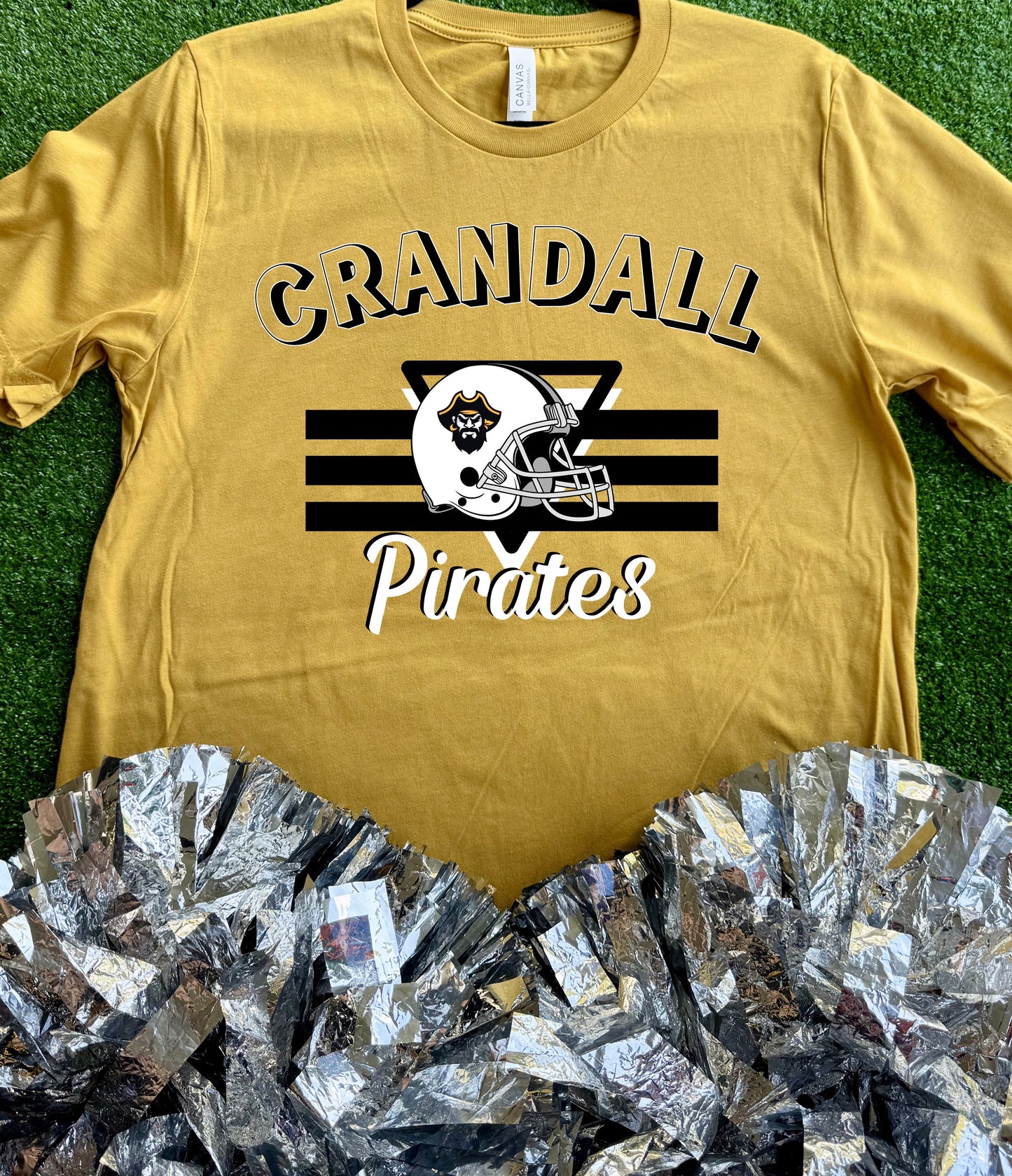 Crandall Pirates Helmet Tee