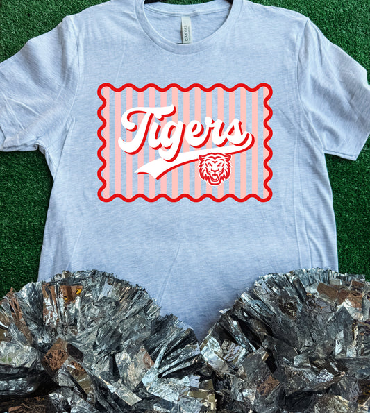 Terrell Tigers Wavy Tee