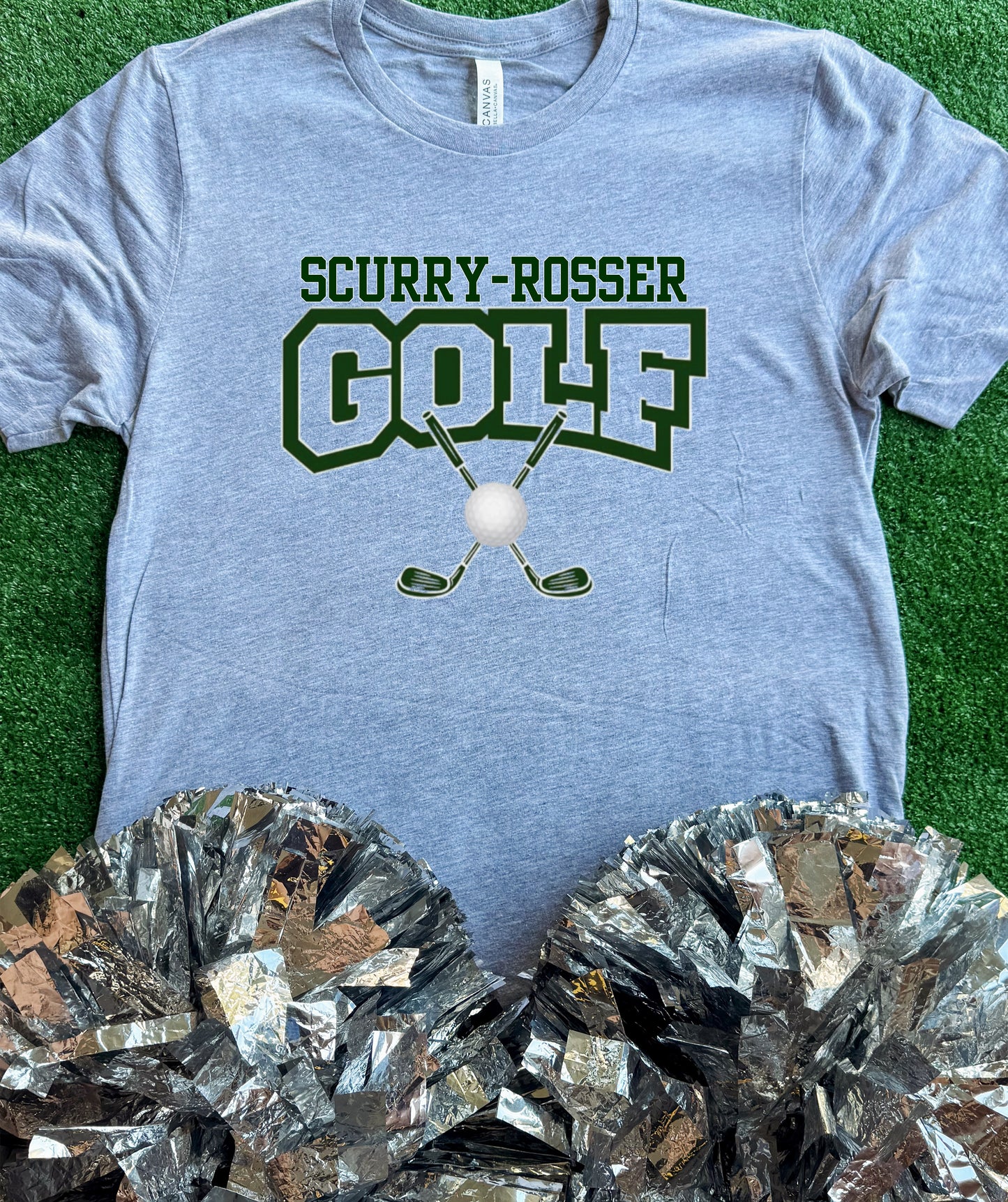 Scurry-Rosser Wildcats Golf Curve Tee