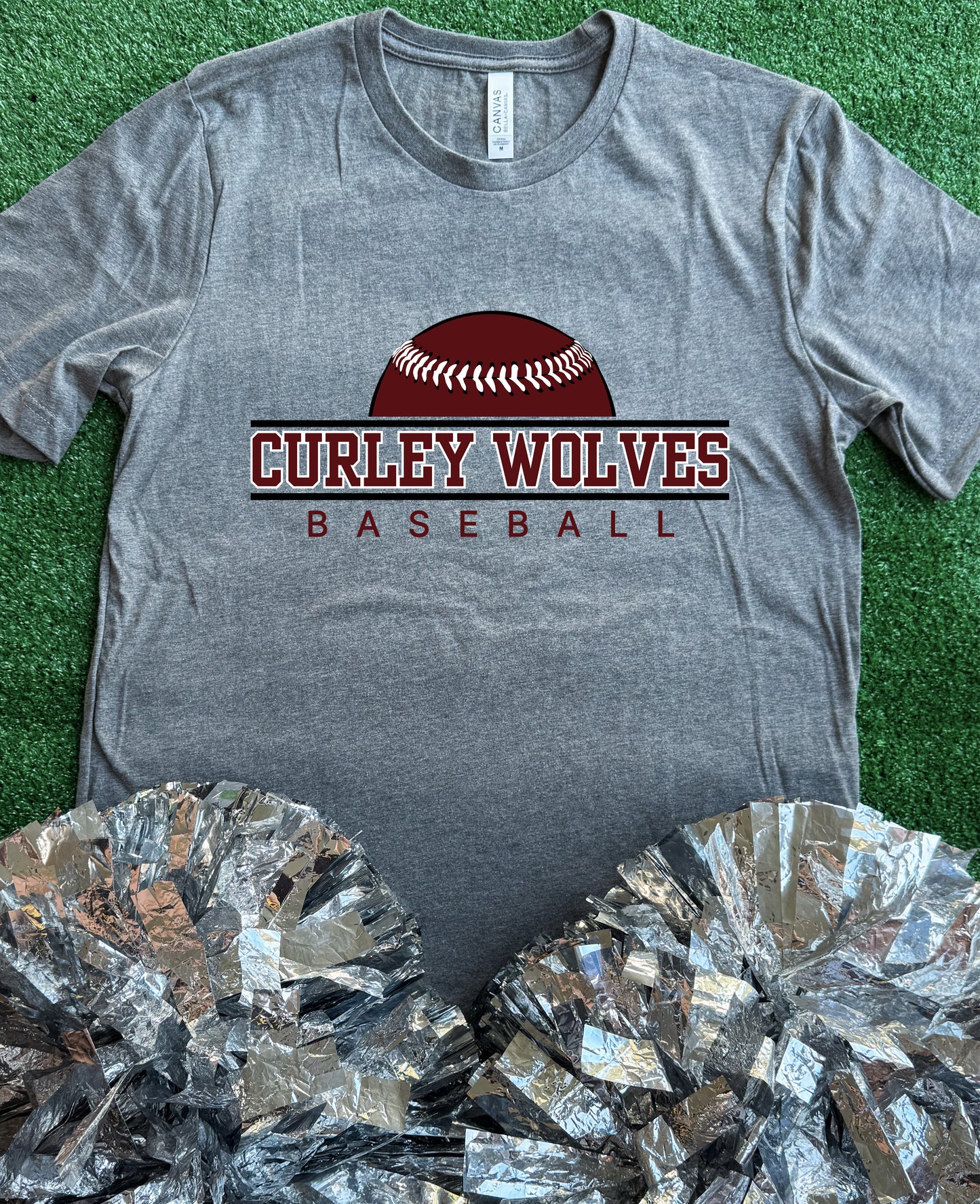 Prescott Curley Wolves Baseball Tee