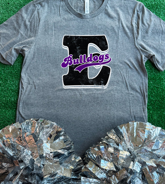 E Bulldogs Initial Tee