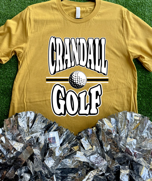 Crandall Pirates Golf Tee