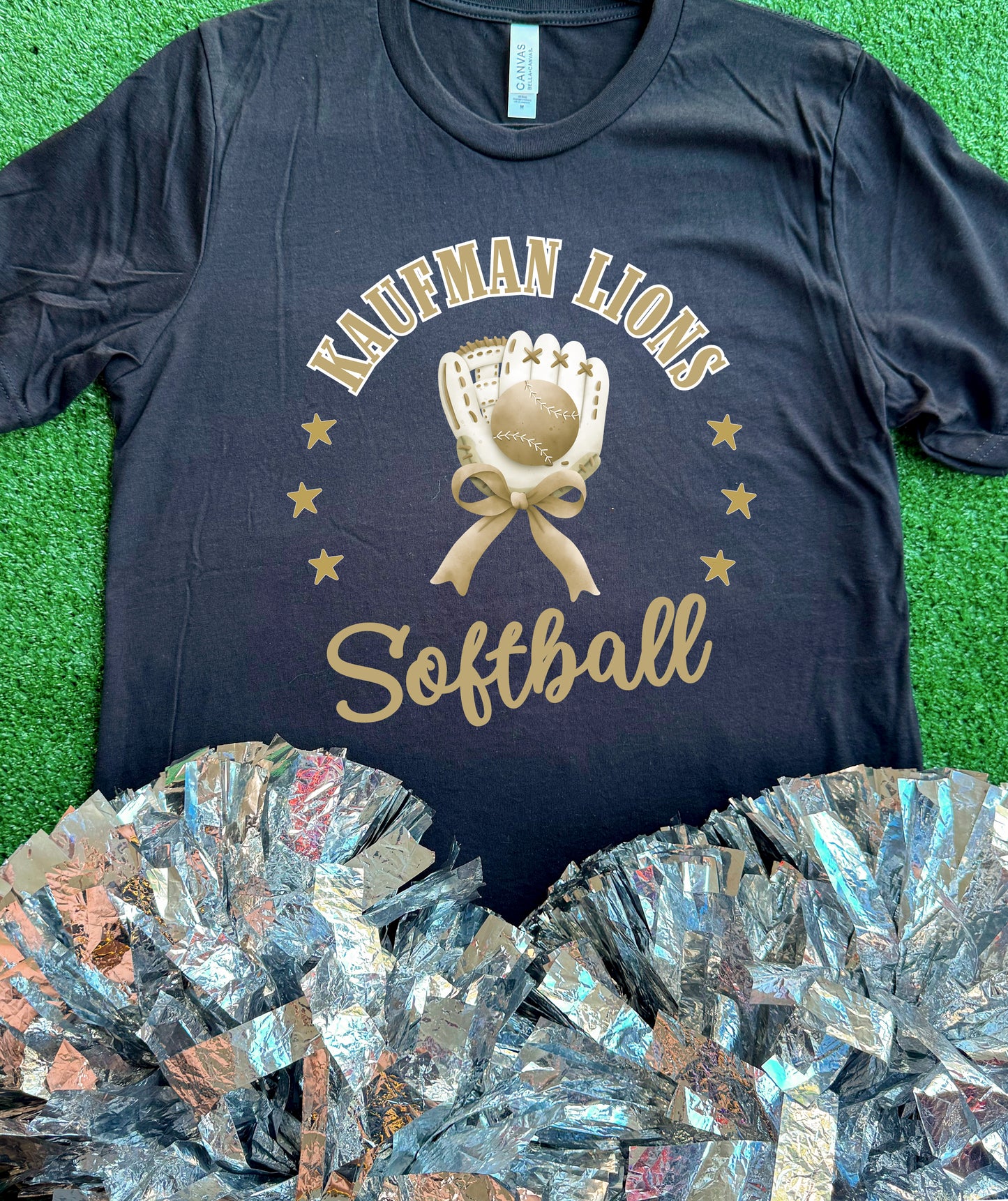 Kaufman Lions Glove Tee