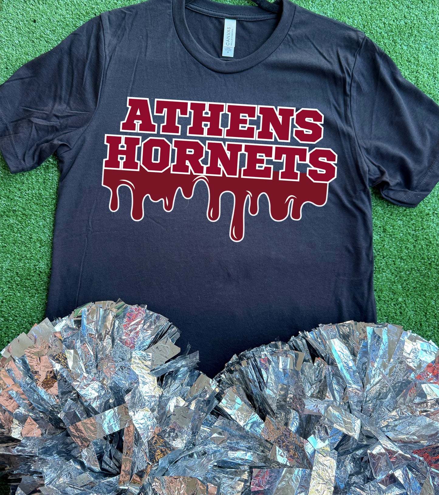 Athens Hornets Drip Tee
