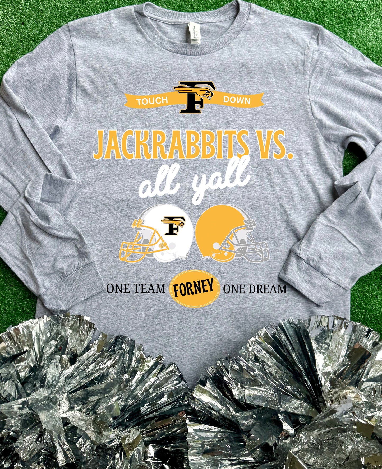 Forney Jackrabbits VS All Yall Long Sleeve Tee