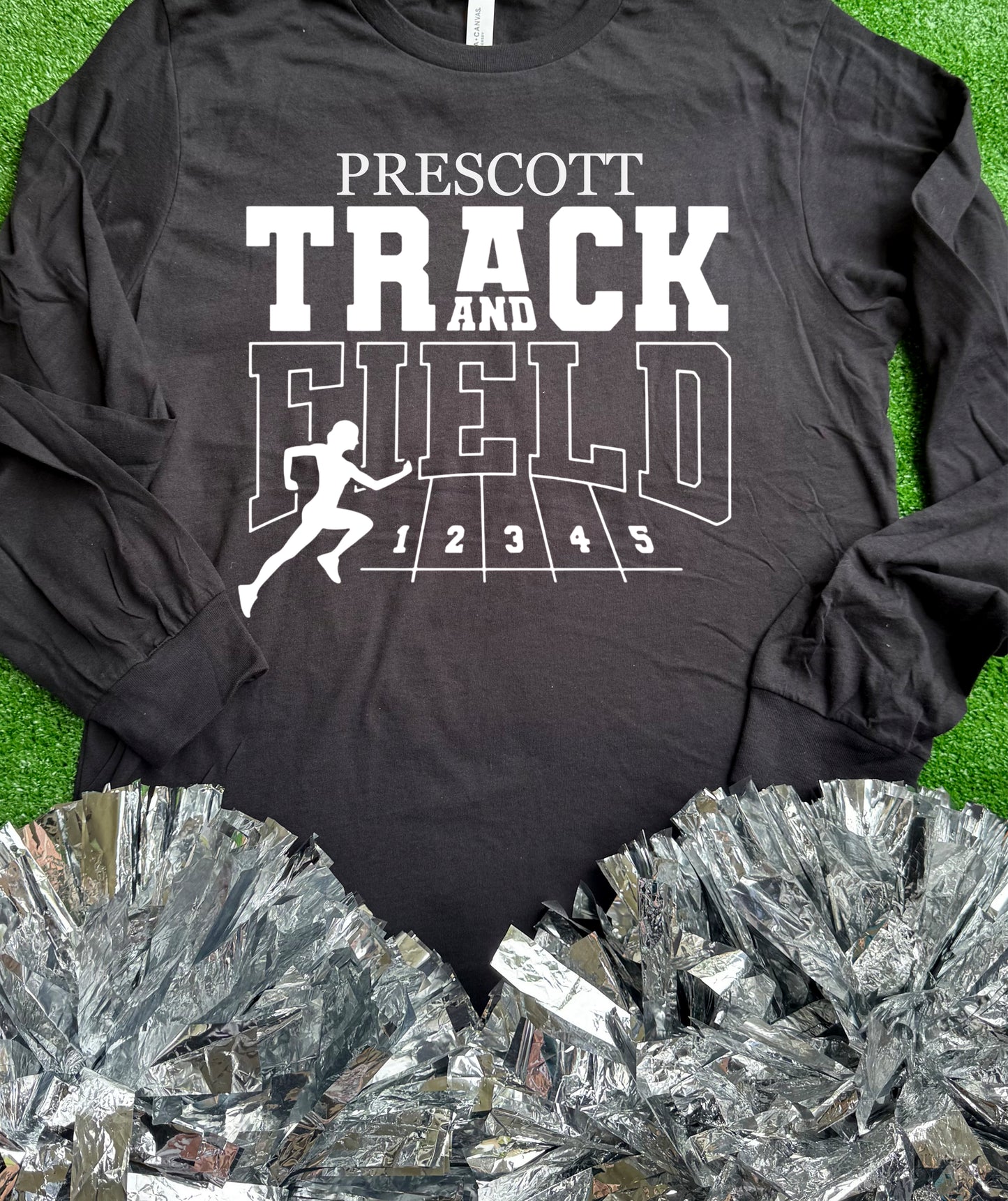 Prescott Curley Wolves Track & Field Long Sleeve Tee