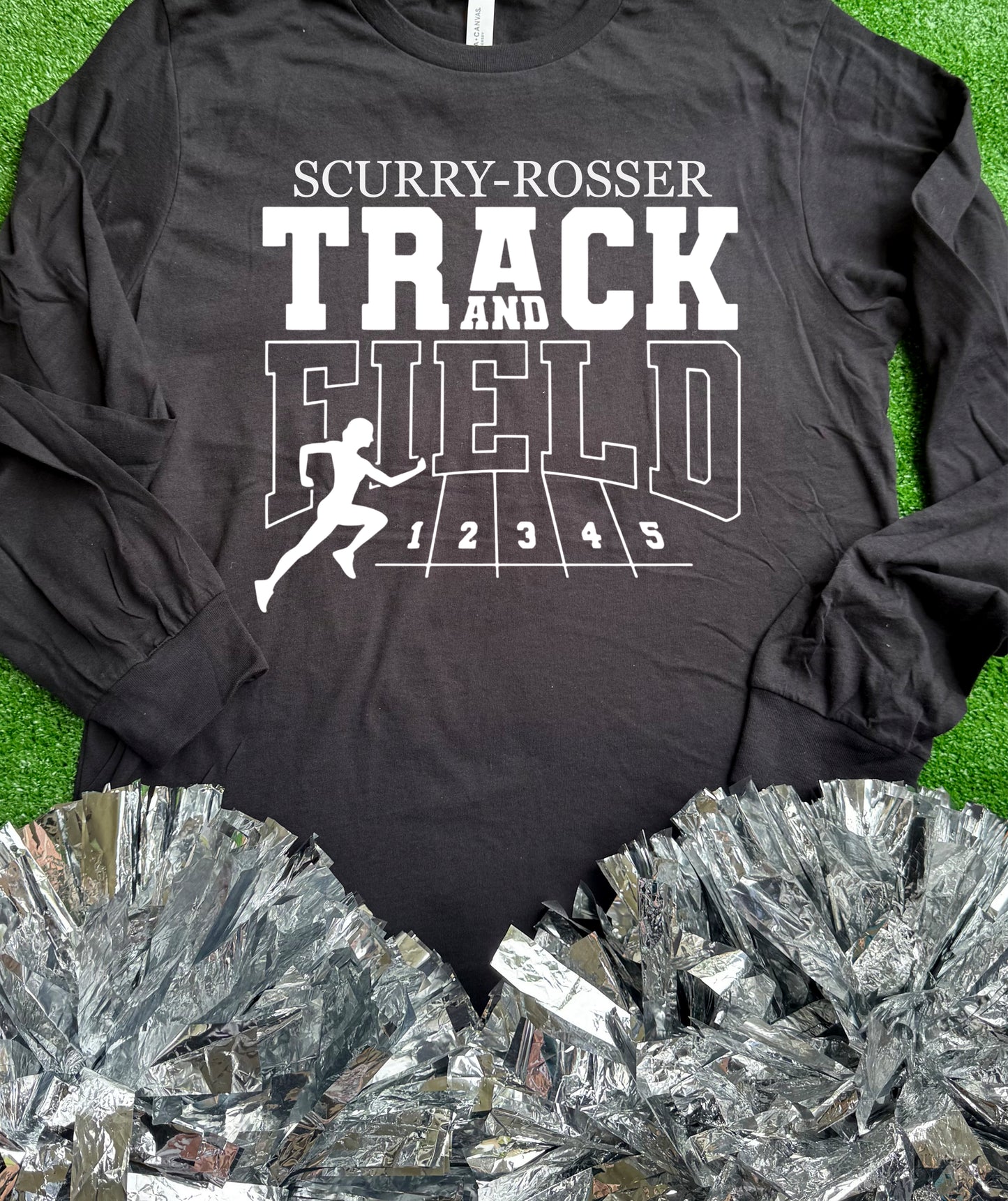 Scurry-Rosser Wildcats Track & Field Long Sleeve Tee