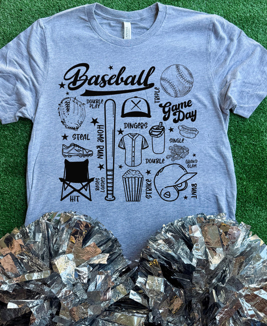 Baseball Season Tee