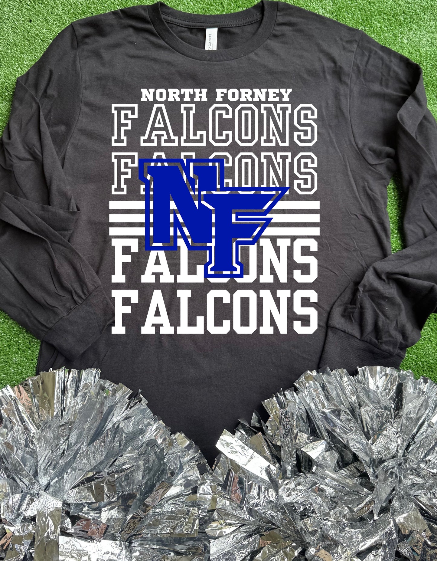 North Forney Falcons Reflect Long Sleeve Tee