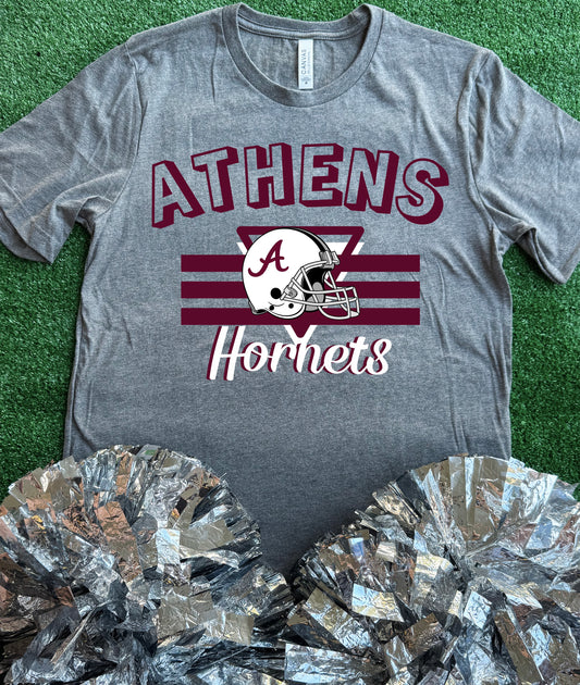 Athens Hornets Helmet Tee
