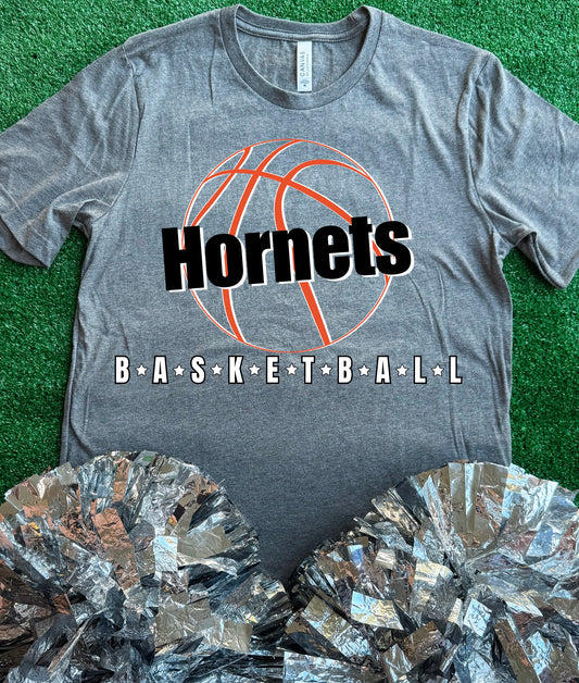 Hornets Basketball Tee