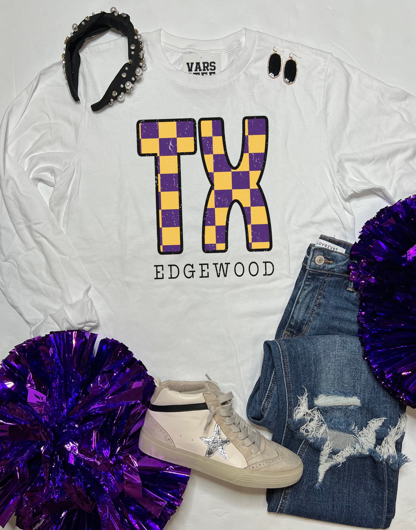 Edgewood Checkered Texas Long Sleeve