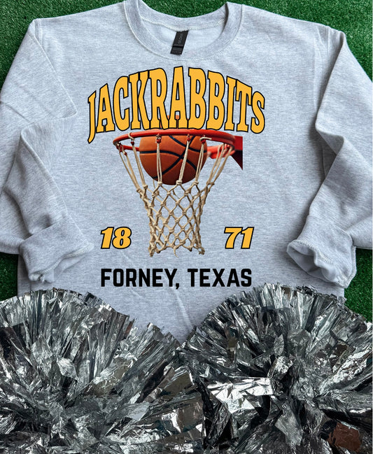 Forney Jackrabbits Basketball Sweatshirt