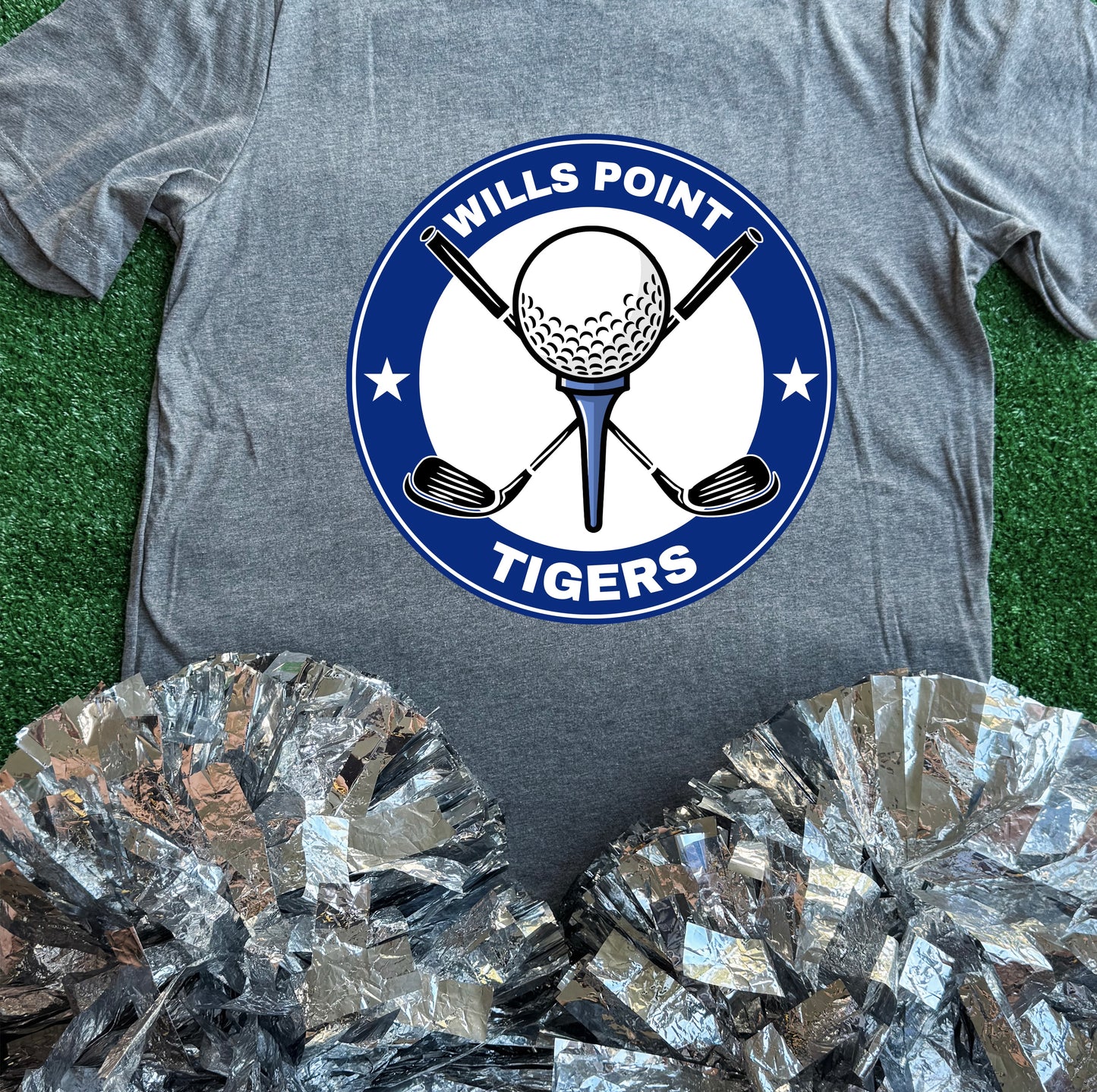 Wills Point Tigers Golf Star Tee