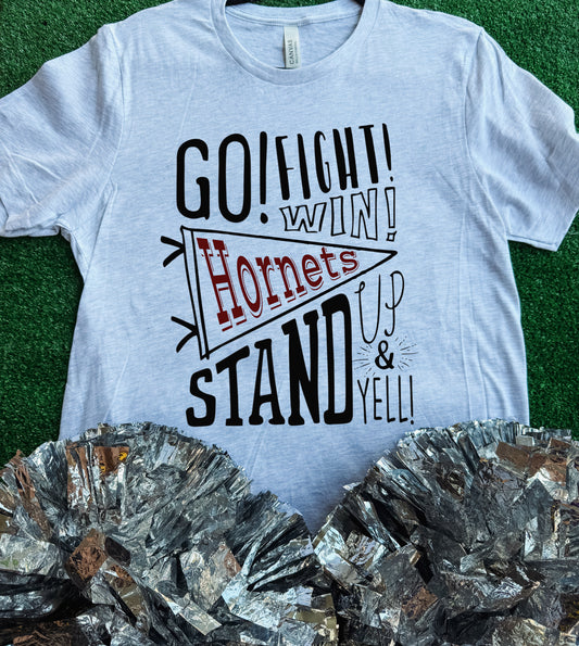 Athens Hornets Stand Up & Yell Tee