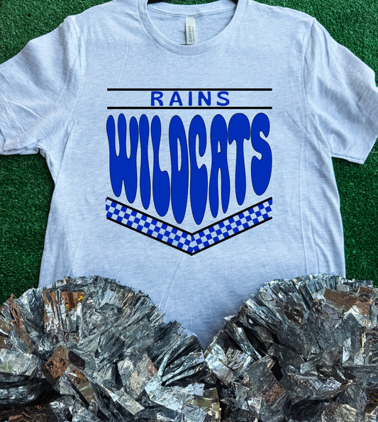 Rains Wildcats Retro Tee