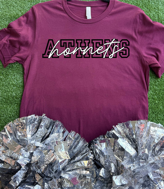 Athens Hornets Inlay Tee