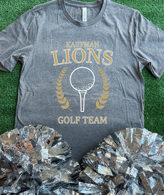 Kaufman Lions Golf Team Tee