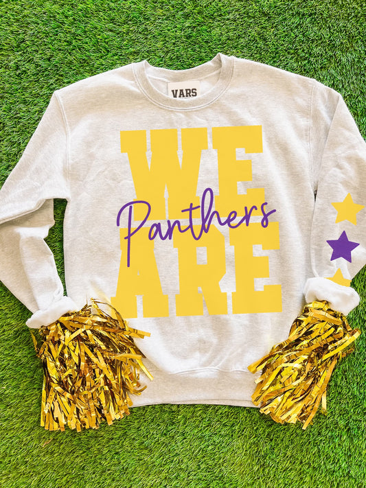 We Are Cursive Panthers Sweatshirt (Ashdown Gold)