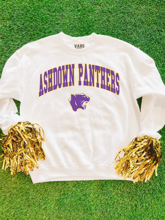 Ashdown Panthers Varsity w/ Logo Sweatshirt