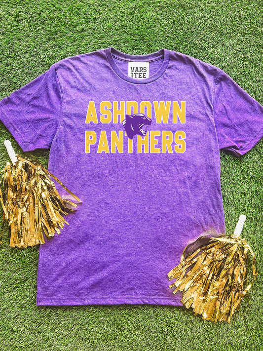 Ashdown Panthers Block Tee