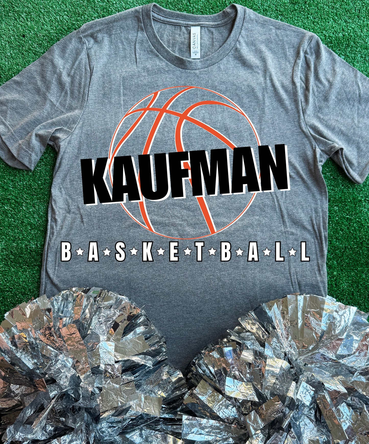 Kaufman Lions Basketball Tee