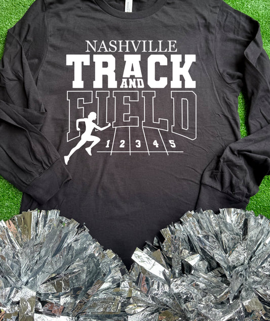 Nashville Scrappers Track & Field Long Sleeve Tee