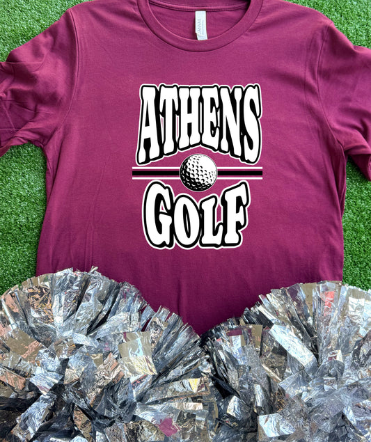 Athens Hornets Golf Tee
