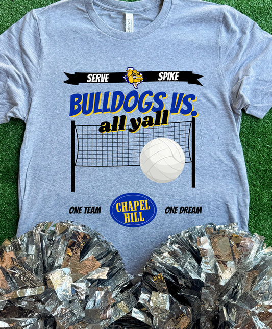 Chapel Hill Volleyball VS All Yall Tee
