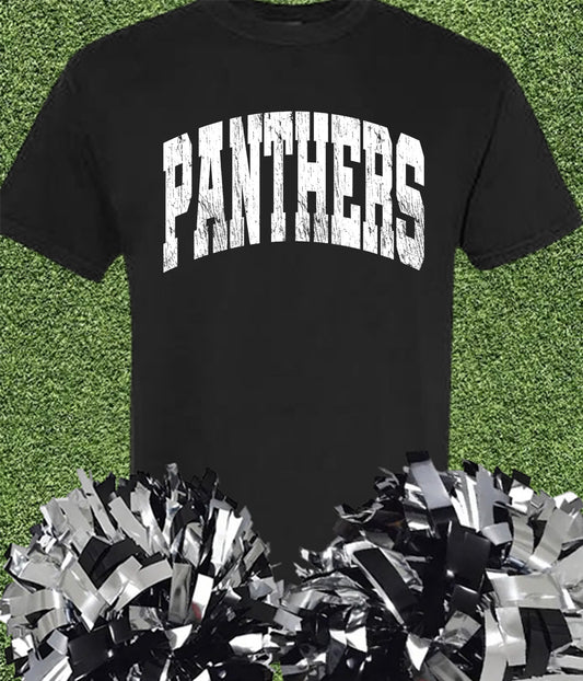 Panthers Distressed Tee