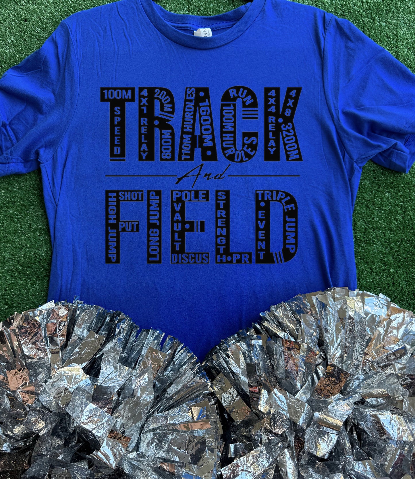 Track and Field Inlay Tee