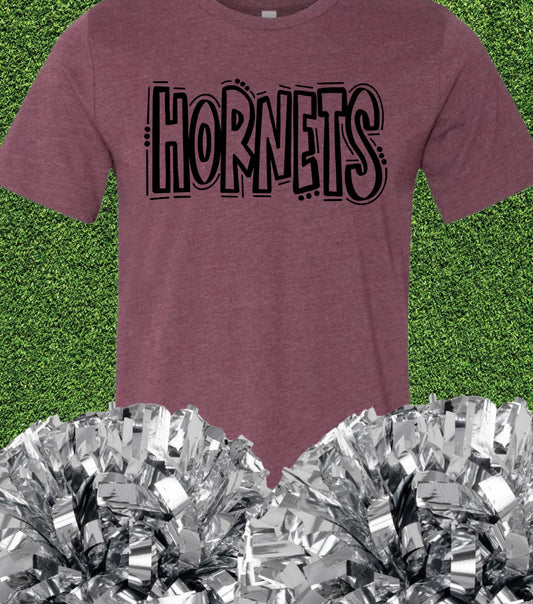 Athens Hornets Doodle Tee