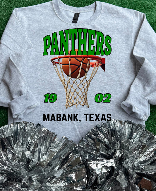 Mabank Panthers Basketball Sweatshirt