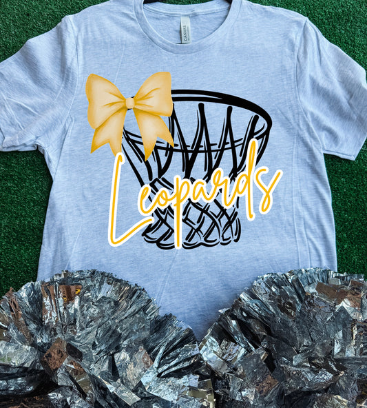 DeQueen Leopards Net Tee